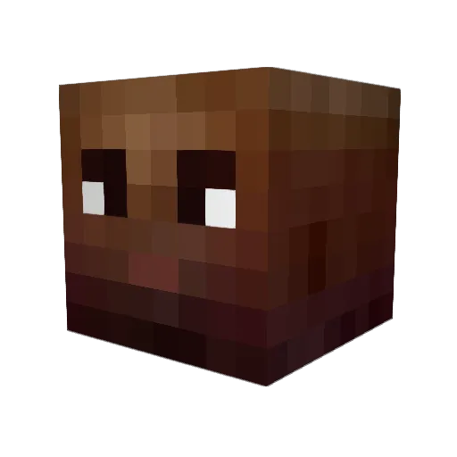 mvrtintomvvs2 Minecraft avatar head, 3D render