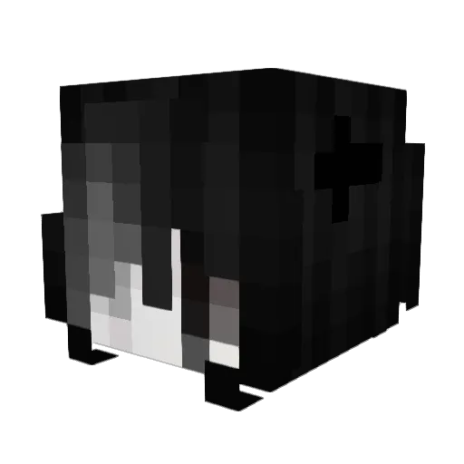 mvyw Minecraft avatar head, 3D render