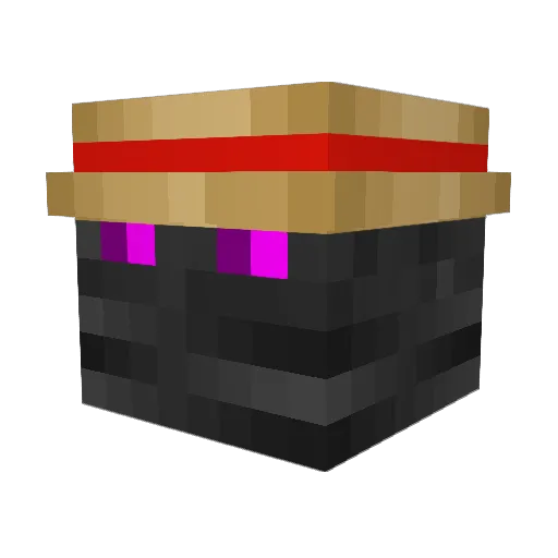mwgkicks Minecraft avatar head, 3D render