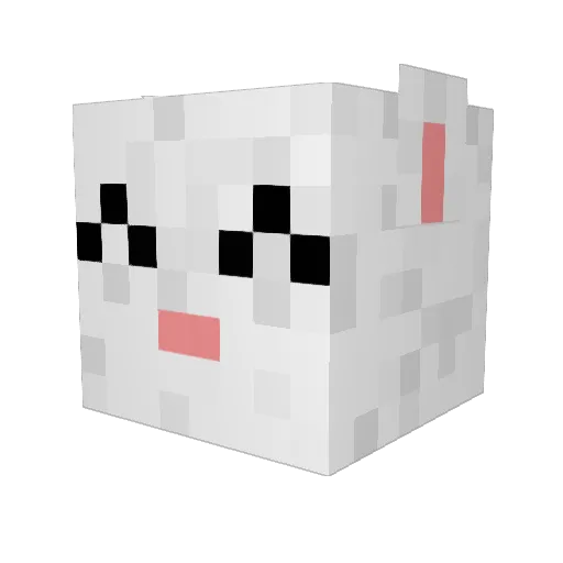 mwindmark Minecraft avatar head, 3D render
