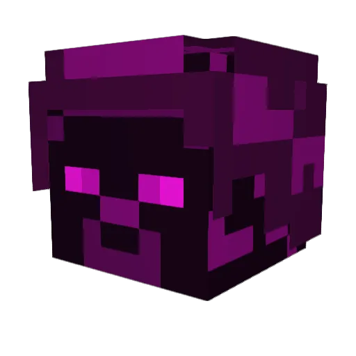 mxcg Minecraft avatar head, 3D render