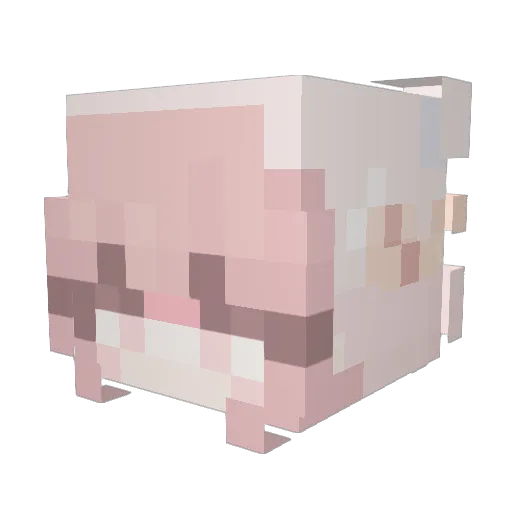 mxchaelhanna Minecraft avatar head, 3D render