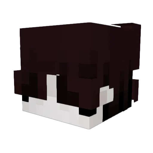 mxcro Minecraft avatar head, 3D render