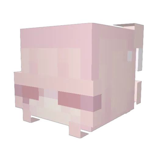 mxgann Minecraft avatar head, 3D render