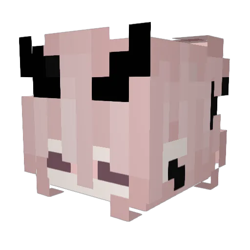 mxiika Minecraft avatar head, 3D render