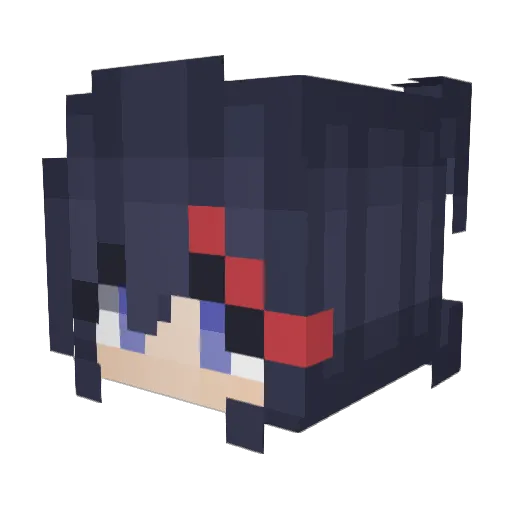 mxisfortune Minecraft avatar head, 3D render