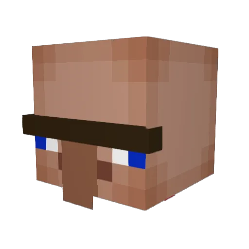 mxnkky_hn Minecraft avatar head, 3D render
