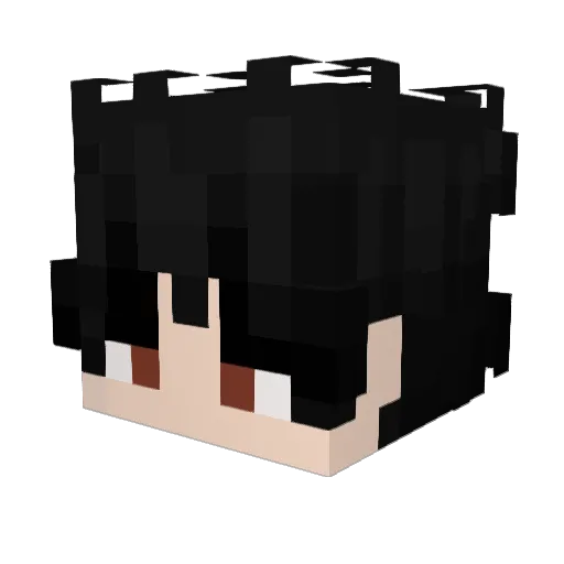 mxriisan Minecraft avatar head, 3D render