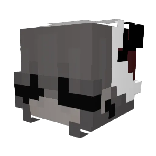 mxrlena Minecraft avatar head, 3D render