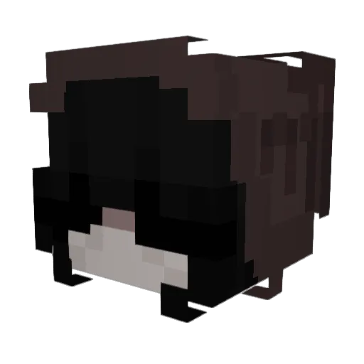 mxstr Minecraft avatar head, 3D render