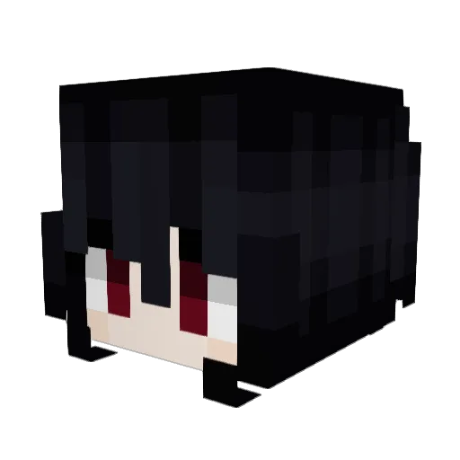 mxtchatao Minecraft avatar head, 3D render