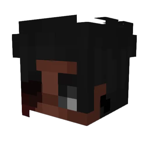 mxtrcus Minecraft avatar head, 3D render