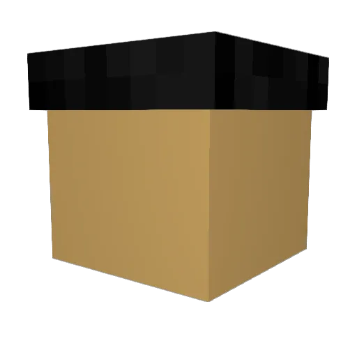 mxuro_ Minecraft avatar head, 3D render