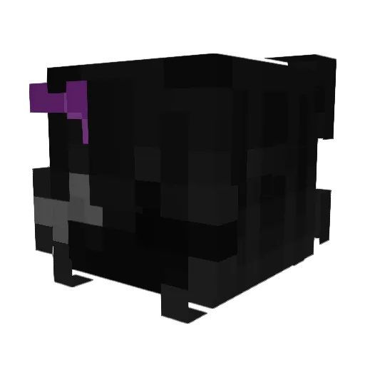 mxzq_ Minecraft avatar head, 3D render