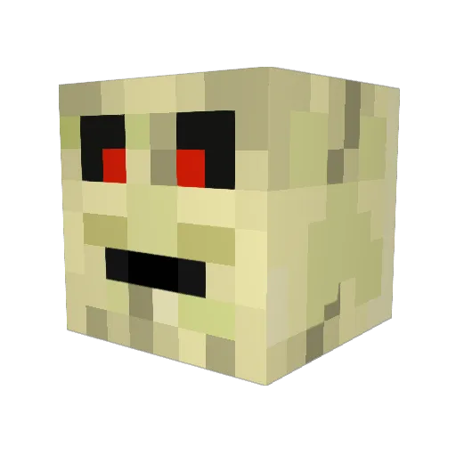 mySTiiC_FoOLs Minecraft avatar head, 3D render