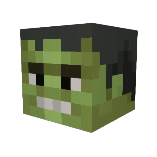 mybuggy06 Minecraft avatar head, 3D render