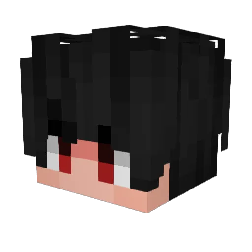 myclass Minecraft avatar head, 3D render