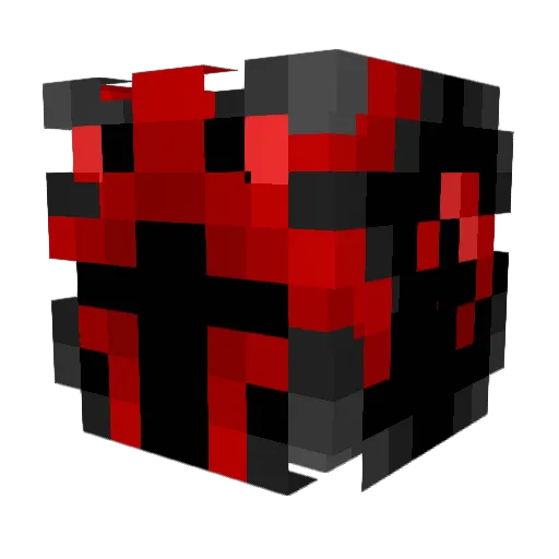 myfish_13 Minecraft avatar head, 3D render