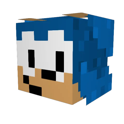 myg0thats Minecraft avatar head, 3D render