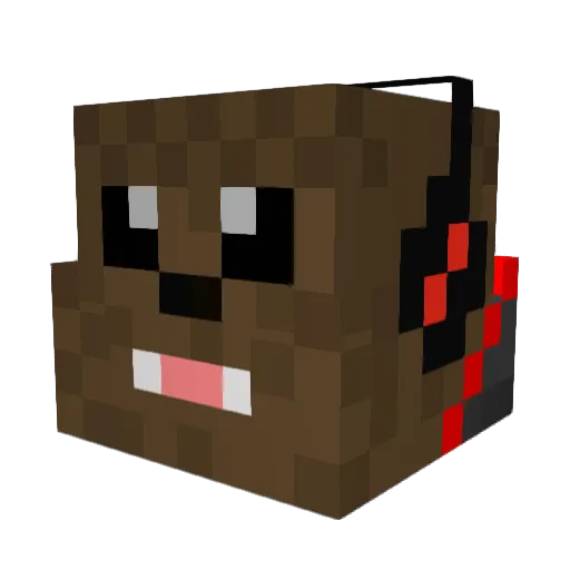 myhi1 Minecraft avatar head, 3D render