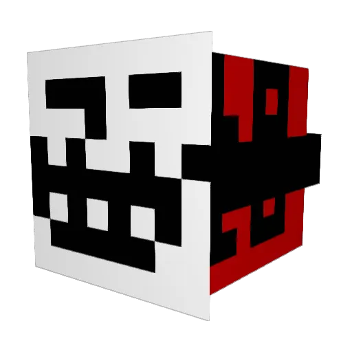 myjeff Minecraft avatar head, 3D render