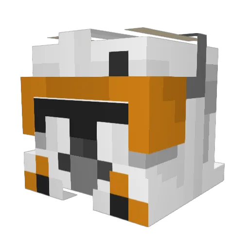 mylesjh Minecraft avatar head, 3D render