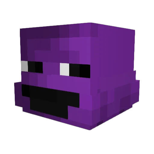 mylover1 Minecraft avatar head, 3D render