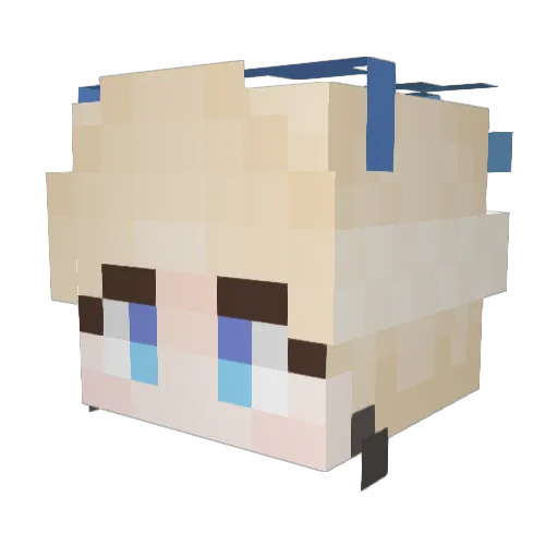mynameis871 Minecraft avatar head, 3D render