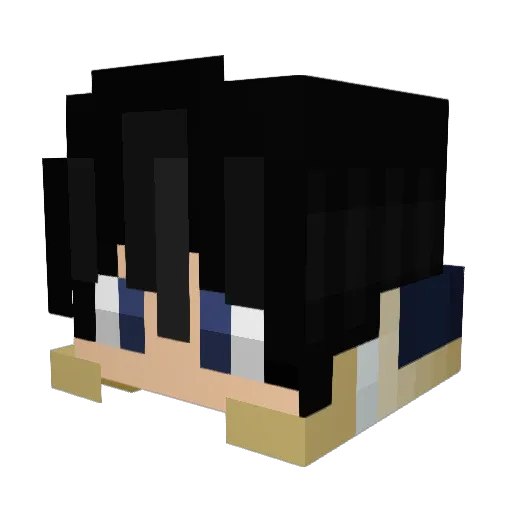 mynameiscody Minecraft avatar head, 3D render