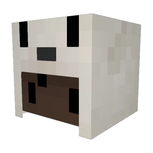 mynameislavell Minecraft avatar head, 3D render