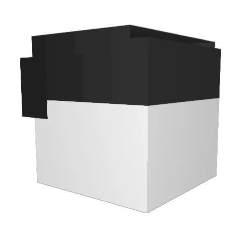 mynamescloud Minecraft avatar head, 3D render