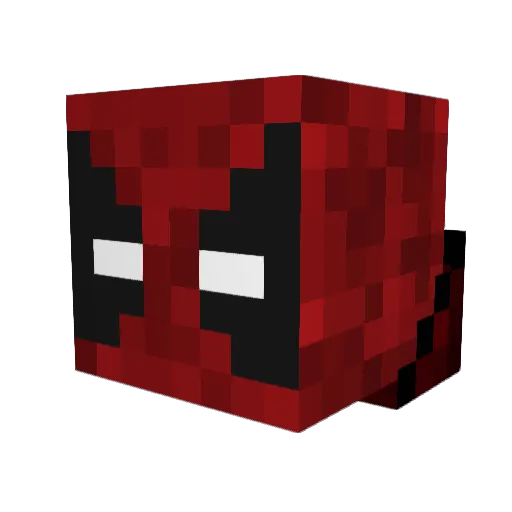 mynecromancer Minecraft avatar head, 3D render