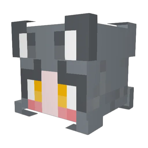 myong1210 Minecraft avatar head, 3D render