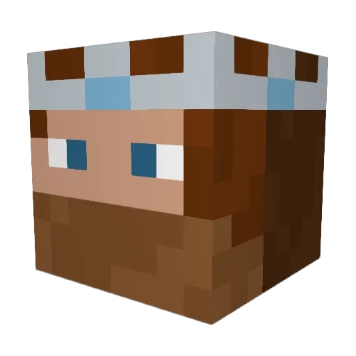 myosotis_22 Minecraft avatar head, 3D render