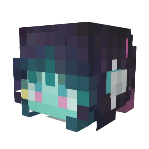 mypinoyvan Minecraft avatar head, 3D render