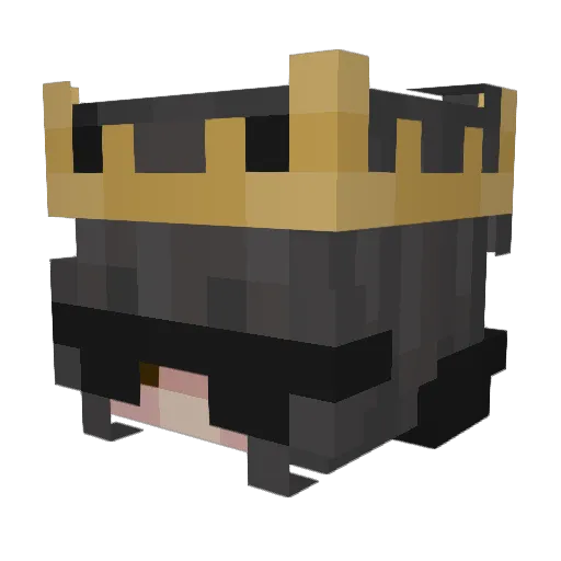 myputhy Minecraft avatar head, 3D render