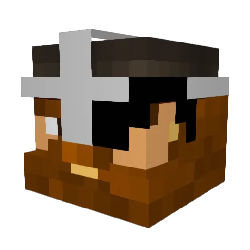 myran_98 Minecraft avatar head, 3D render