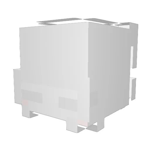 myrkss Minecraft avatar head, 3D render