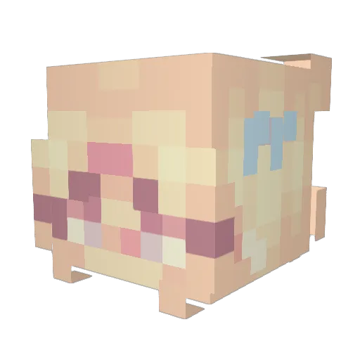 myrkurn_ Minecraft avatar head, 3D render