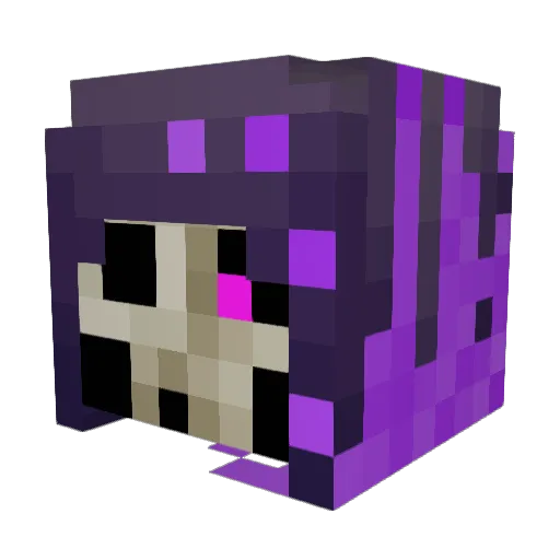 mysterio67 Minecraft avatar head, 3D render