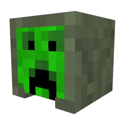 mysteryghost407 Minecraft avatar head, 3D render