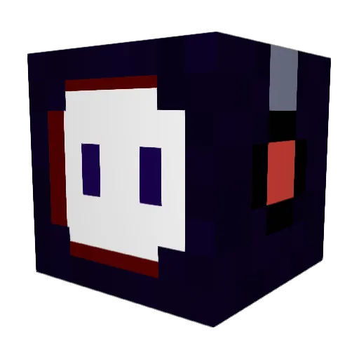 mystic245 Minecraft avatar head, 3D render