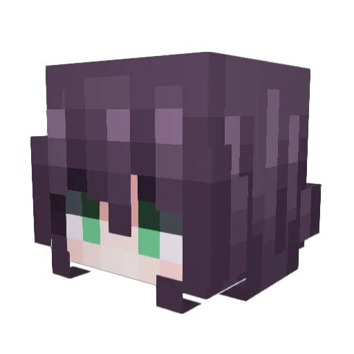 mysticc____ Minecraft avatar head, 3D render