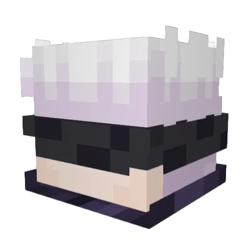 mysticgore Minecraft avatar head, 3D render