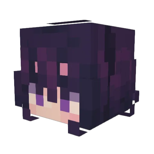 mytherall Minecraft avatar head, 3D render