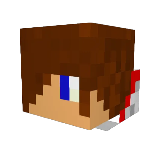 mythic_age823 Minecraft avatar head, 3D render