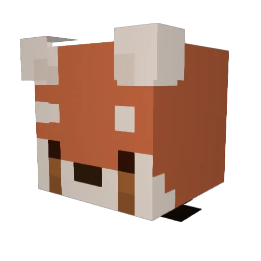 mythic_martini Minecraft avatar head, 3D render