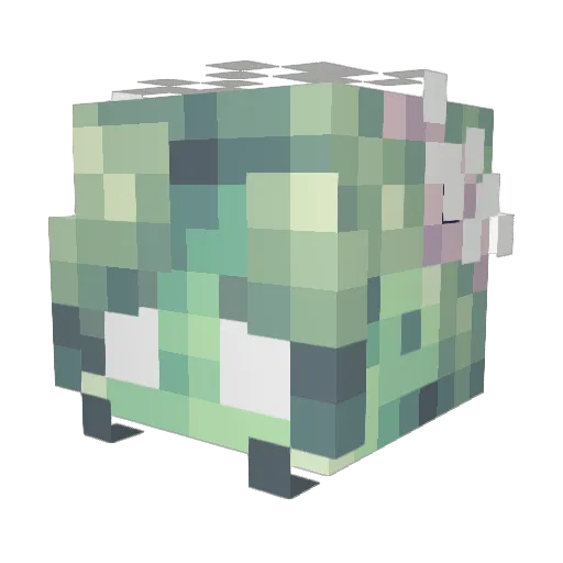 mythic_zero Minecraft avatar head, 3D render