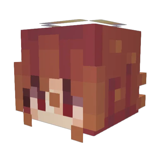 mythomagicus Minecraft avatar head, 3D render