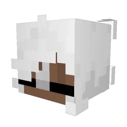 mythrym_ Minecraft avatar head, 3D render